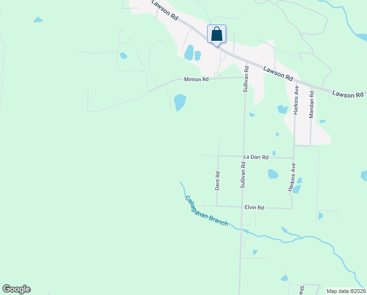 map of restaurants, bars, coffee shops, grocery stores, and more near 17600 La Darr Road in Little Rock