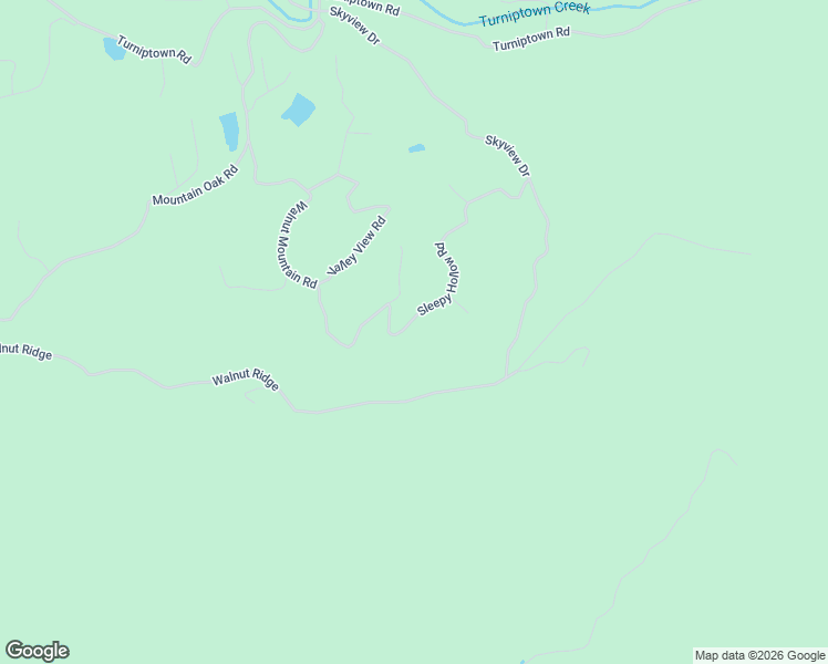 map of restaurants, bars, coffee shops, grocery stores, and more near Skyview Dr in Ellijay