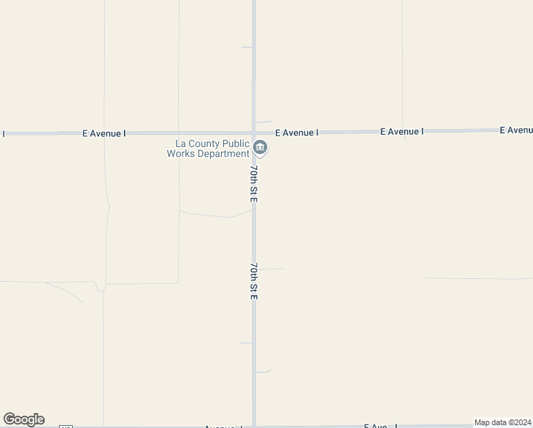 map of restaurants, bars, coffee shops, grocery stores, and more near 70 East Avenue I in Lancaster