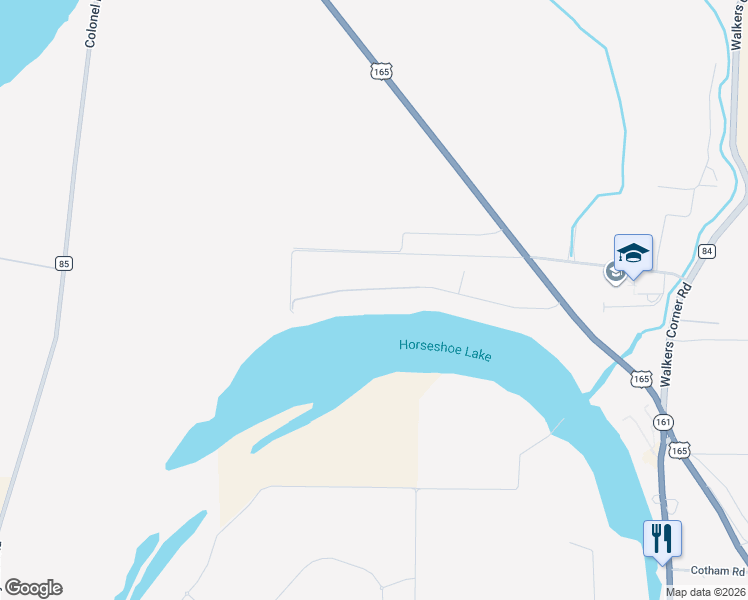 map of restaurants, bars, coffee shops, grocery stores, and more near 57 Planters Row in Scott