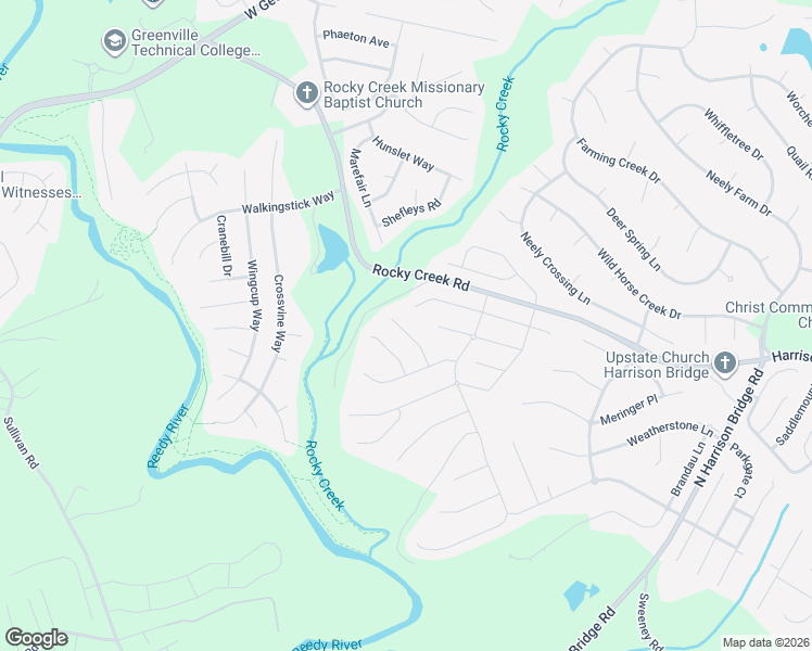 map of restaurants, bars, coffee shops, grocery stores, and more near 38 Winged Bourne Court in Simpsonville