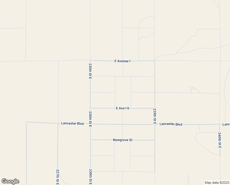 map of restaurants, bars, coffee shops, grocery stores, and more near East Avenue I 4 in Los Angeles County