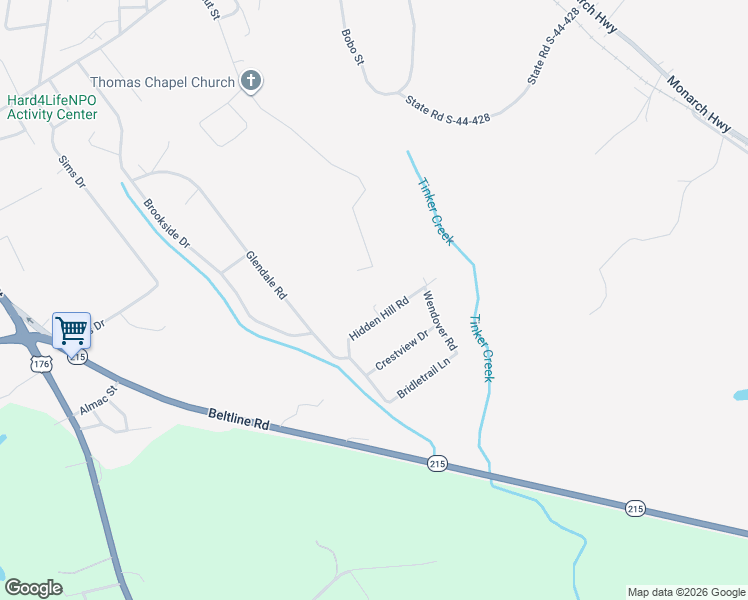 map of restaurants, bars, coffee shops, grocery stores, and more near 107 Hidden Hill Road in Union