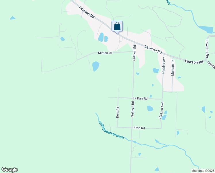 map of restaurants, bars, coffee shops, grocery stores, and more near 17600 La Darr Road in Little Rock