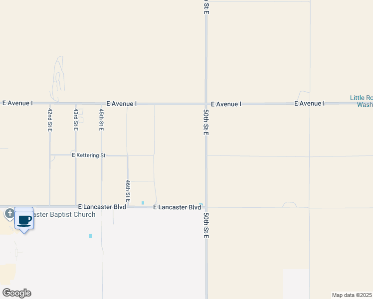 map of restaurants, bars, coffee shops, grocery stores, and more near East Kettering Street in Lancaster