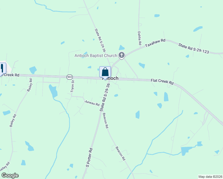 map of restaurants, bars, coffee shops, grocery stores, and more near 1099 South Potter Road in Lancaster