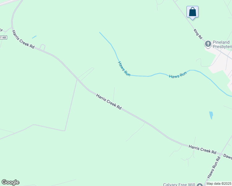 map of restaurants, bars, coffee shops, grocery stores, and more near 114 Hailey Lane in Jacksonville