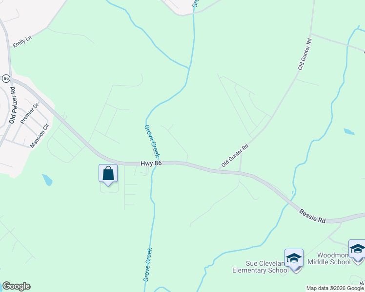 map of restaurants, bars, coffee shops, grocery stores, and more near 590 Bessie Road in Piedmont