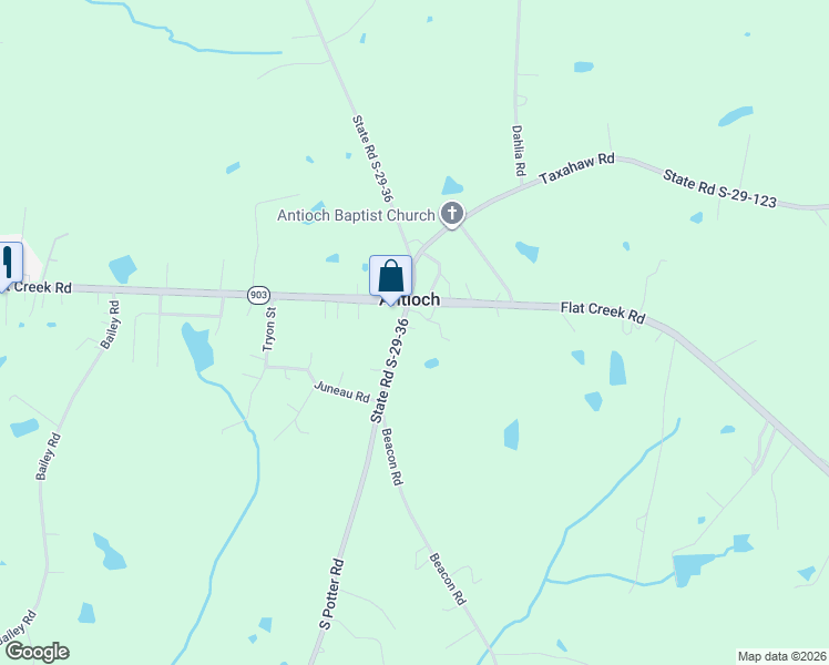 map of restaurants, bars, coffee shops, grocery stores, and more near 1099 South Potter Road in Lancaster