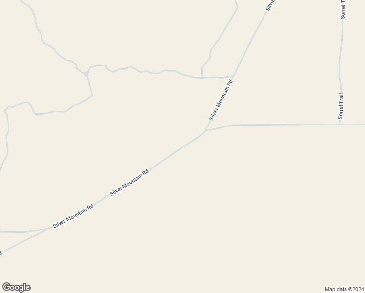 map of restaurants, bars, coffee shops, grocery stores, and more near Silver Mountain Road in Oro Grande