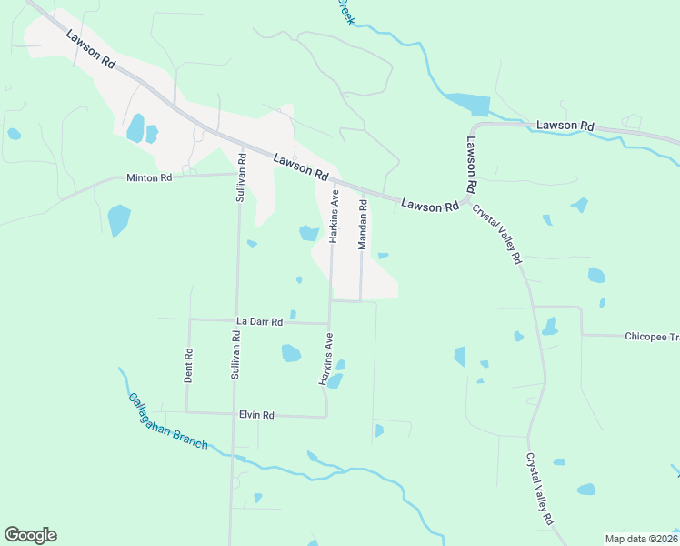 map of restaurants, bars, coffee shops, grocery stores, and more near 6108 Mandan Road in Little Rock