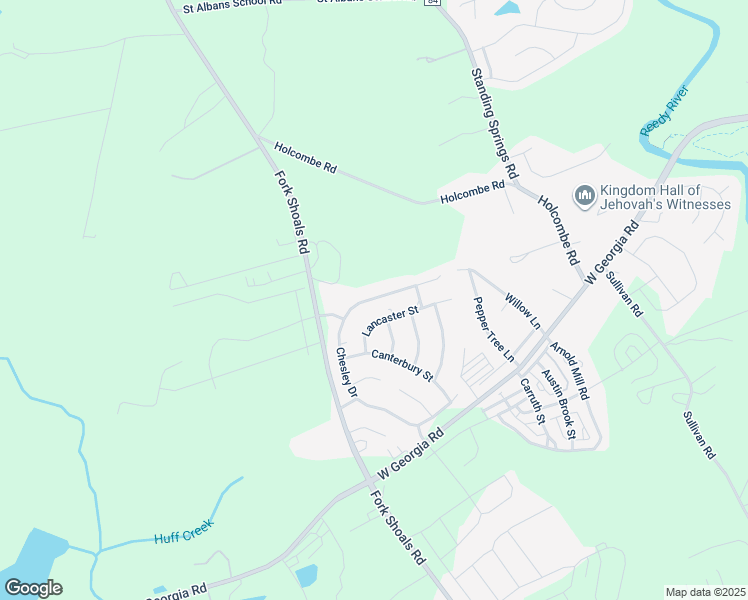 map of restaurants, bars, coffee shops, grocery stores, and more near 819 Chesley Drive in Simpsonville
