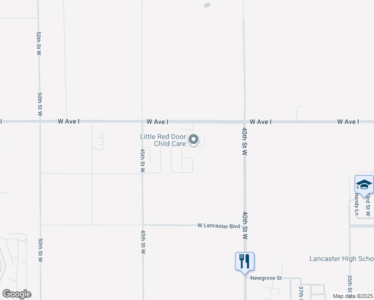 map of restaurants, bars, coffee shops, grocery stores, and more near 4216 West Ivyton Street in Lancaster