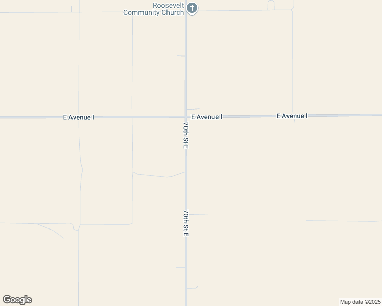 map of restaurants, bars, coffee shops, grocery stores, and more near 45120 70th Street East in Lancaster