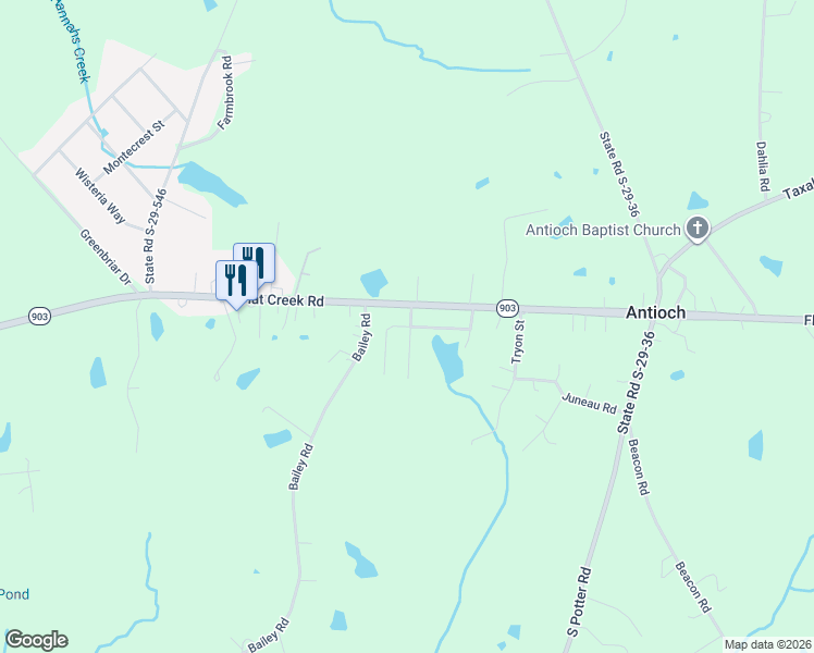 map of restaurants, bars, coffee shops, grocery stores, and more near 3407 West Fairmeadow Drive in Lancaster