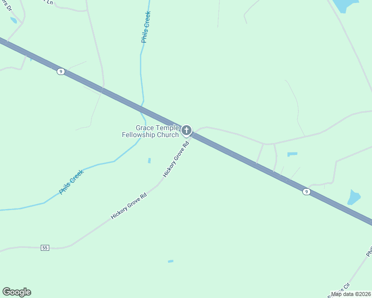 map of restaurants, bars, coffee shops, grocery stores, and more near 3000 Hickory Grove Road in Wallace