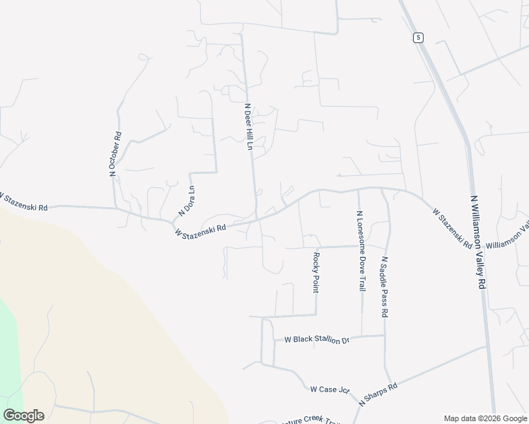 map of restaurants, bars, coffee shops, grocery stores, and more near 10901 North Deer Hill Lane in Prescott