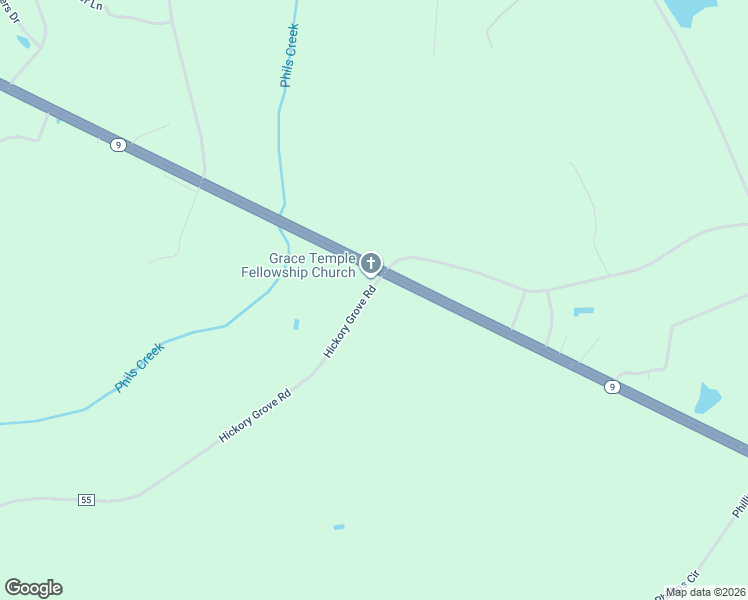 map of restaurants, bars, coffee shops, grocery stores, and more near 3000 Hickory Grove Road in Wallace