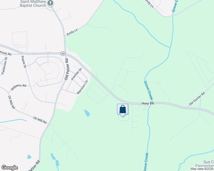 map of restaurants, bars, coffee shops, grocery stores, and more near 508 Bessie Road in Piedmont