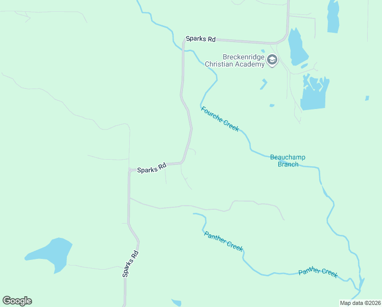 map of restaurants, bars, coffee shops, grocery stores, and more near 6801 Sparks Road in Little Rock