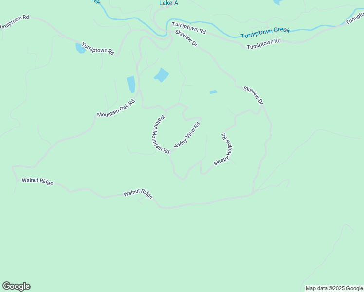 map of restaurants, bars, coffee shops, grocery stores, and more near 78 Valley View Road in Ellijay