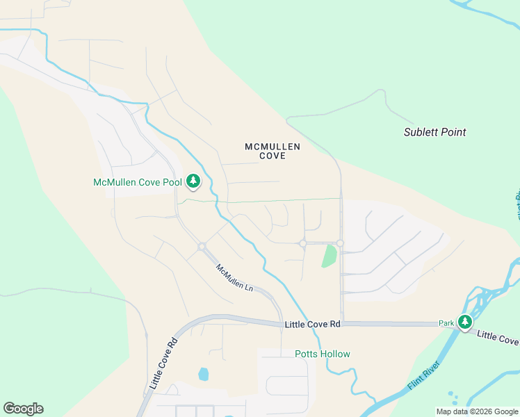 map of restaurants, bars, coffee shops, grocery stores, and more near 10 Alex Spring Place in Gurley