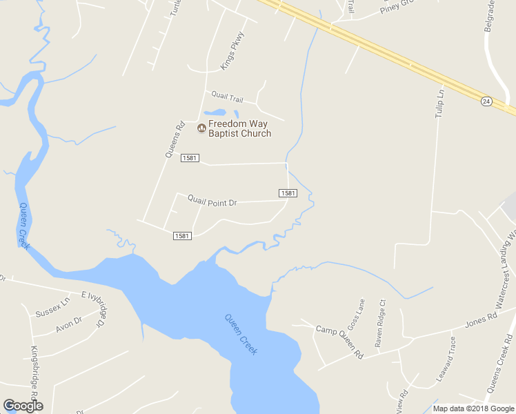map of restaurants, bars, coffee shops, grocery stores, and more near 111 Quail Point Drive in Hubert