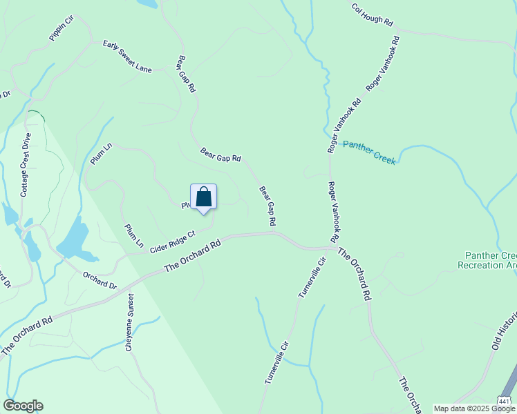 map of restaurants, bars, coffee shops, grocery stores, and more near 935 Cider Ridge Court in Clarkesville