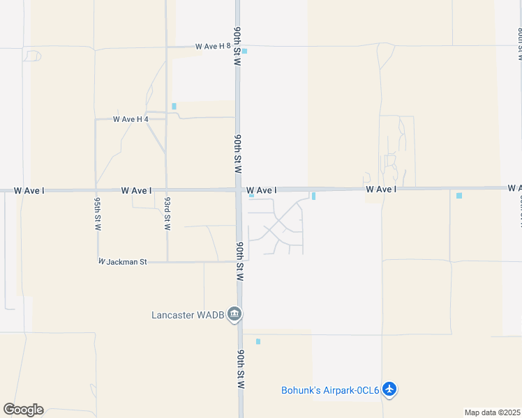 map of restaurants, bars, coffee shops, grocery stores, and more near 8823 Mora Court in Lancaster
