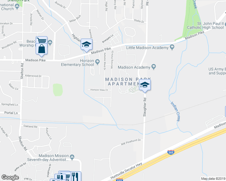 map of restaurants, bars, coffee shops, grocery stores, and more near 137 Morning Vista Drive in Madison