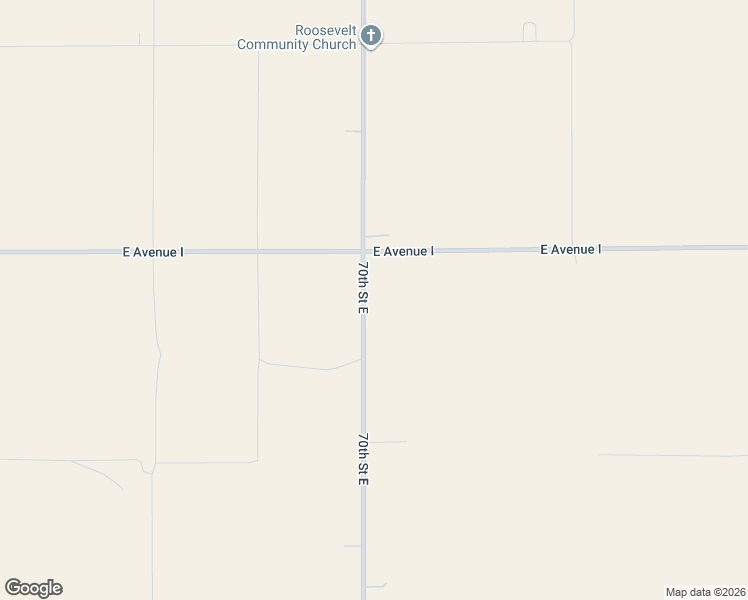 map of restaurants, bars, coffee shops, grocery stores, and more near 45120 70th Street East in Lancaster