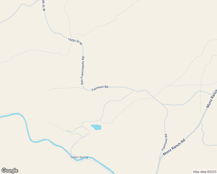 map of restaurants, bars, coffee shops, grocery stores, and more near Fairmont Road in Los Angeles County