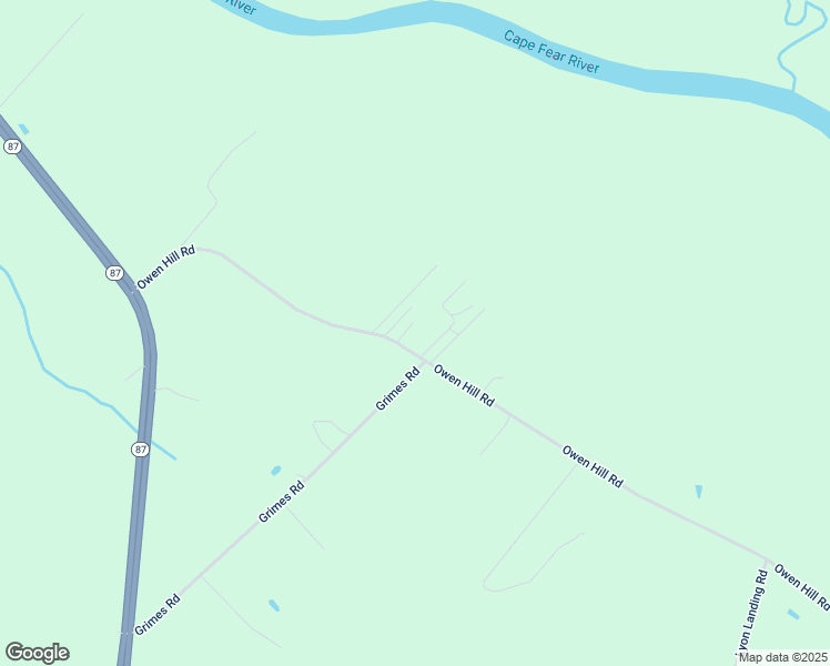 map of restaurants, bars, coffee shops, grocery stores, and more near 5548 Owen Hill Road in Tar Heel