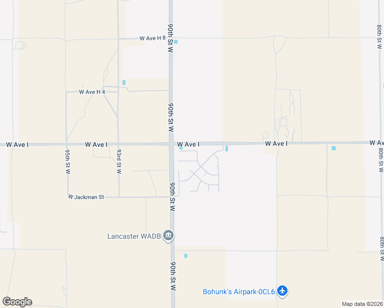 map of restaurants, bars, coffee shops, grocery stores, and more near 8816 Avoca Court in Lancaster