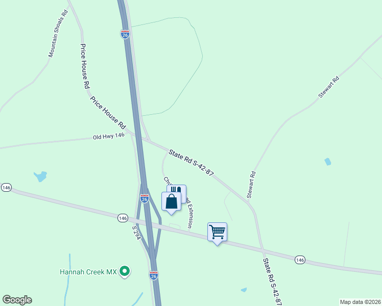 map of restaurants, bars, coffee shops, grocery stores, and more near in Woodruff