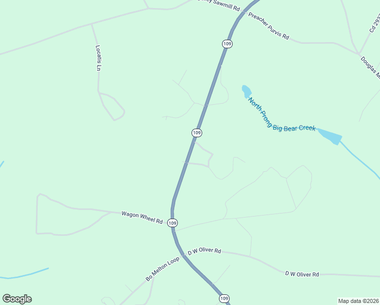 map of restaurants, bars, coffee shops, grocery stores, and more near Highway 109 in Ruby