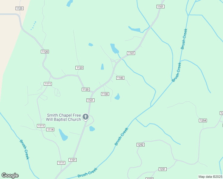 map of restaurants, bars, coffee shops, grocery stores, and more near 99 County Road 1140 in Booneville