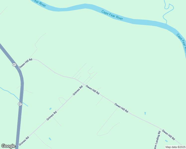 map of restaurants, bars, coffee shops, grocery stores, and more near 90 McLeod Russell Drive in Tar Heel