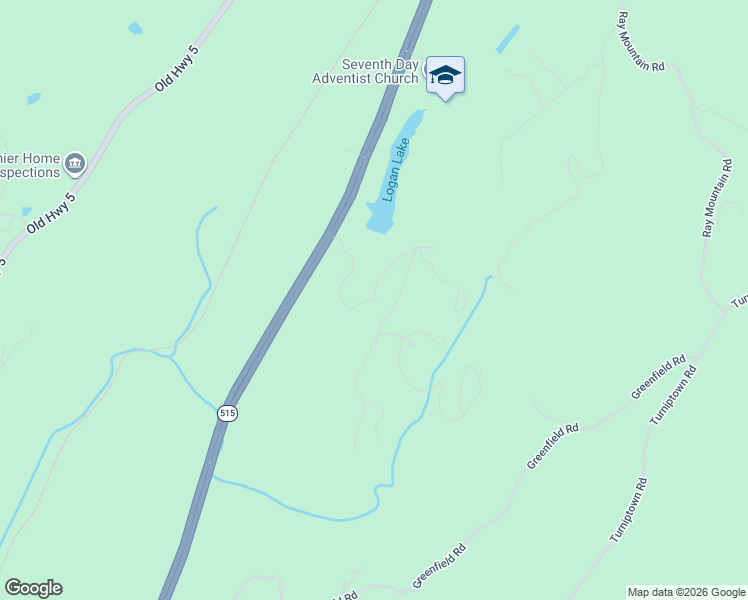 map of restaurants, bars, coffee shops, grocery stores, and more near 84 Oak Ridge Road in Ellijay