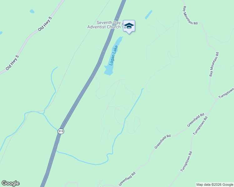 map of restaurants, bars, coffee shops, grocery stores, and more near 591 Oak Ridge Road in Ellijay