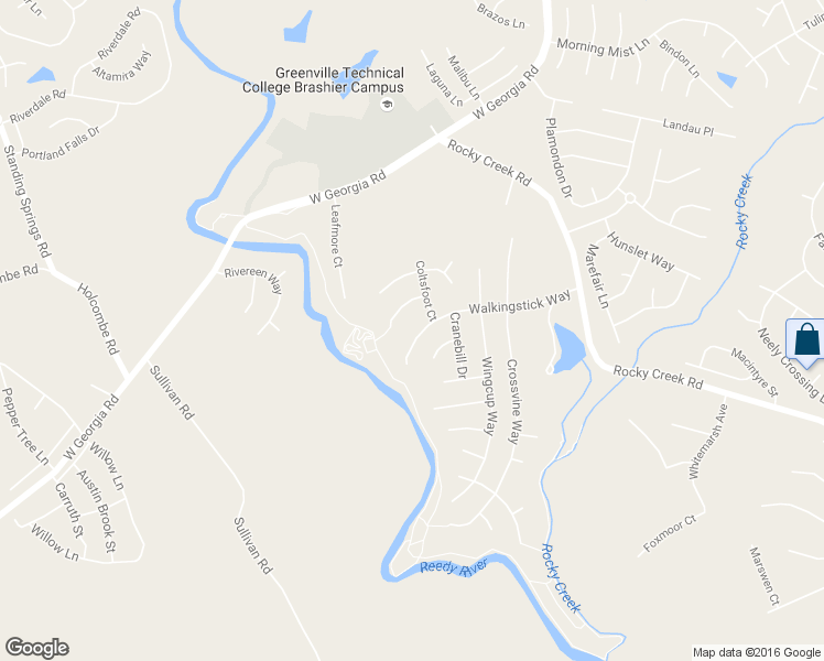 map of restaurants, bars, coffee shops, grocery stores, and more near 506 Walkingstick Way in Simpsonville