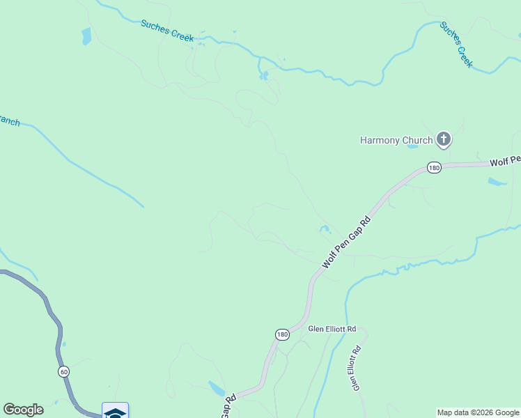 map of restaurants, bars, coffee shops, grocery stores, and more near 142 Abercrombie Road in Suches