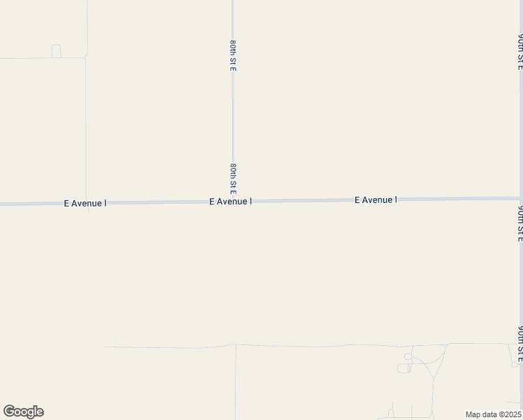 map of restaurants, bars, coffee shops, grocery stores, and more near 849 East Avenue I in Lancaster