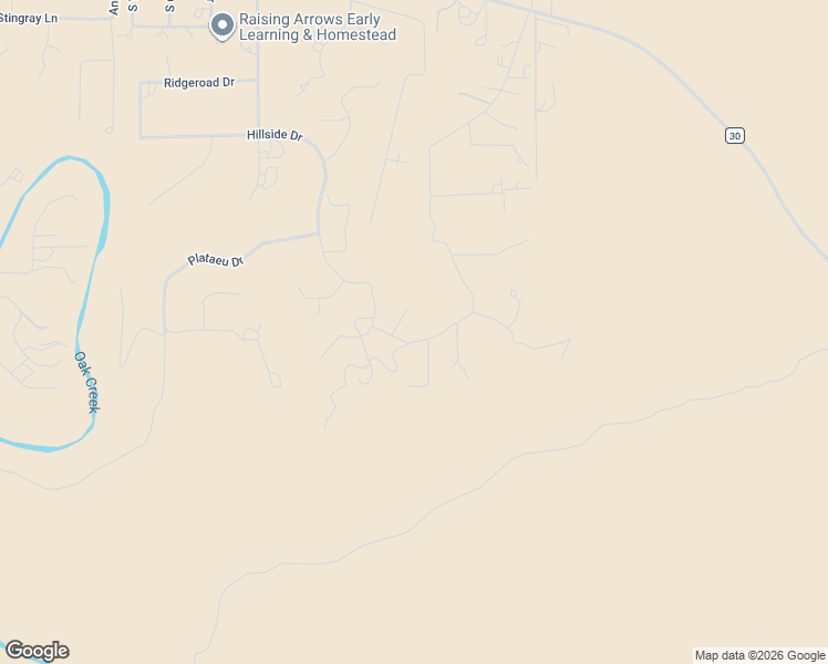 map of restaurants, bars, coffee shops, grocery stores, and more near 12230 Serenity Lane in Cornville