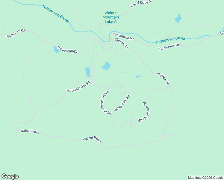 map of restaurants, bars, coffee shops, grocery stores, and more near 104 Pine Ridge Road in Ellijay