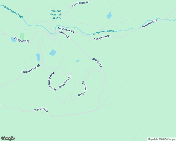 map of restaurants, bars, coffee shops, grocery stores, and more near 16 Lake Top Lane in Gilmer County