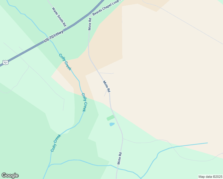 map of restaurants, bars, coffee shops, grocery stores, and more near 669 Mote Road in Harrells