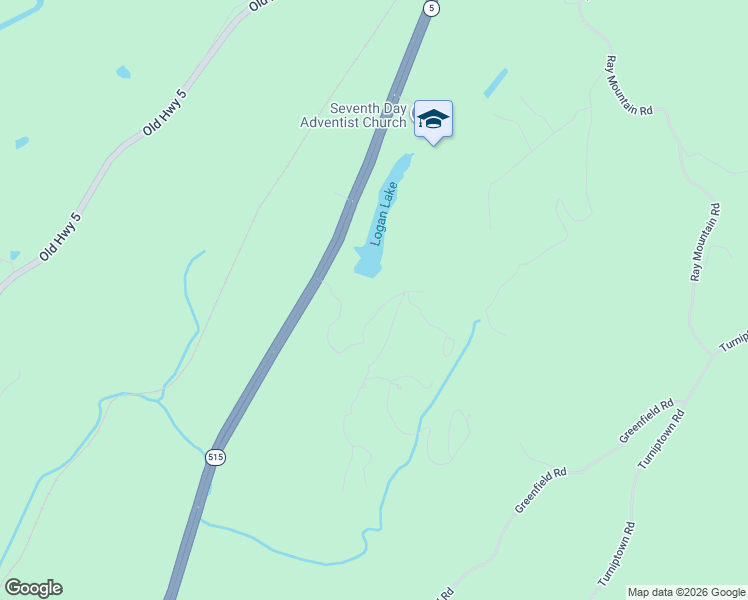 map of restaurants, bars, coffee shops, grocery stores, and more near 345 Oakridge Drive in Ellijay