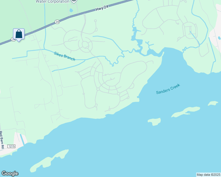 map of restaurants, bars, coffee shops, grocery stores, and more near 532 Cannonsgate Drive in Newport