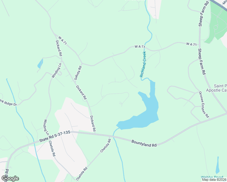 map of restaurants, bars, coffee shops, grocery stores, and more near 1525 Park Ridge Drive in Seneca